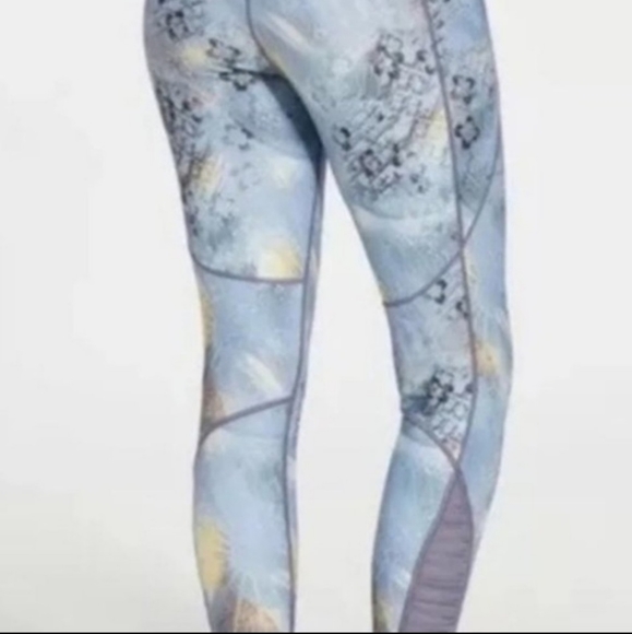 CALIA Carrie Underwood Urban Mosaic High Waist Ruched Leggings sz Small - Picture 4 of 10